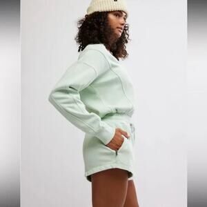 Free people Movement NWT LARGE INTERCEPTOR ROMPER Pistachio Mint Athleisure